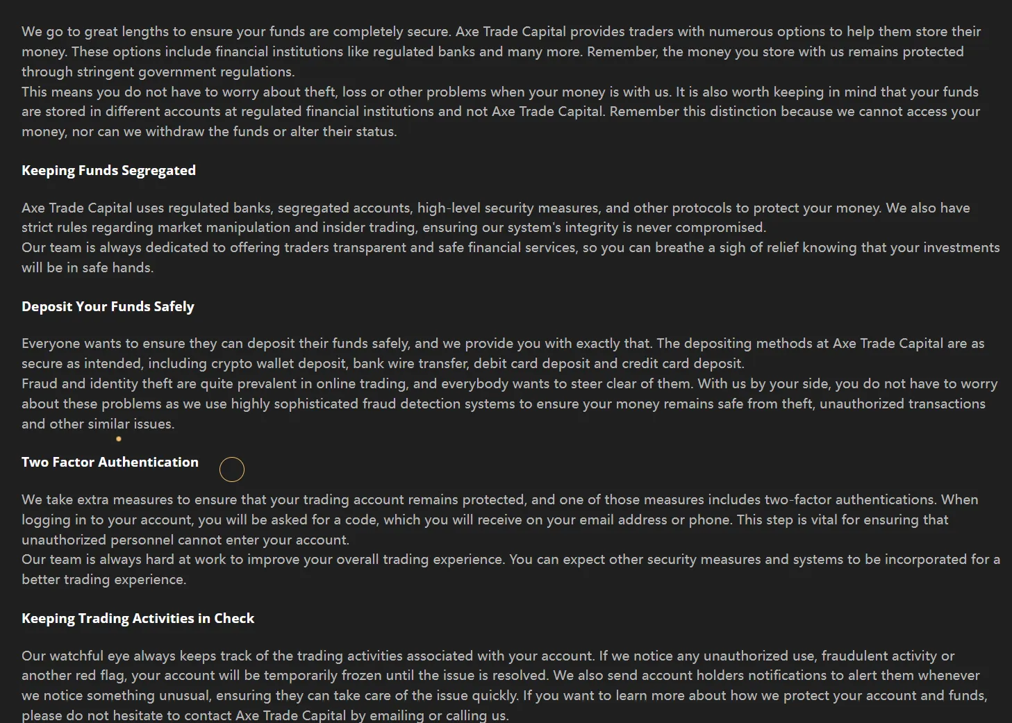 Is Axe Trade Capital Legit? Is Axe Trade Capital Legit?