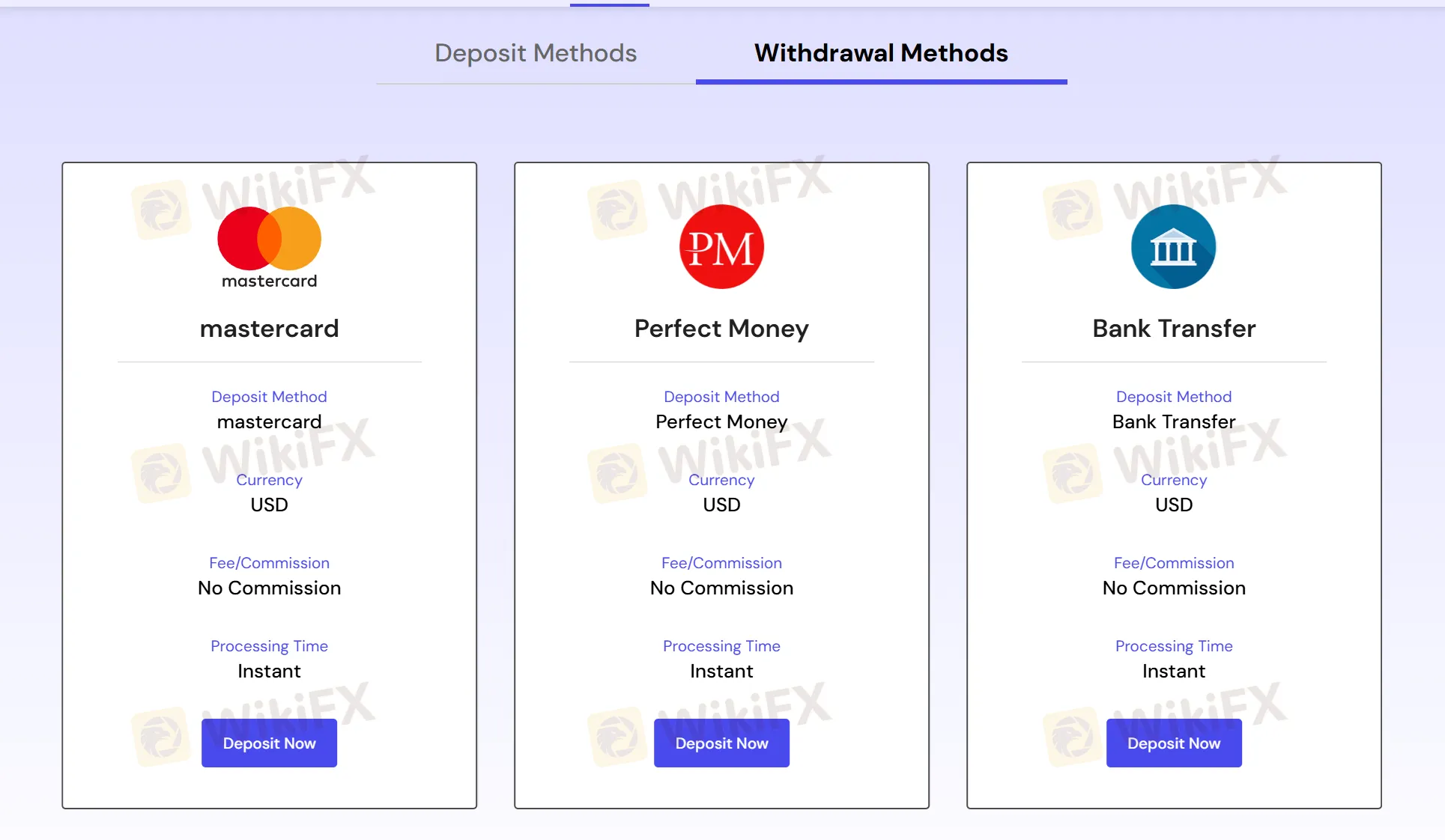 Deposit dan Penarikan