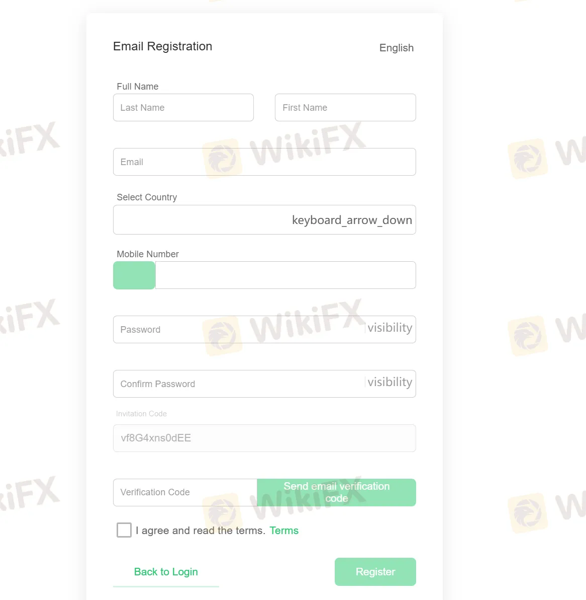 Open an account Open an account