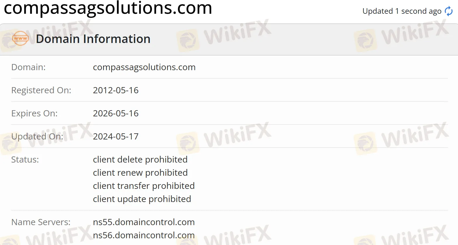 Informations de domaine Informations de domaine