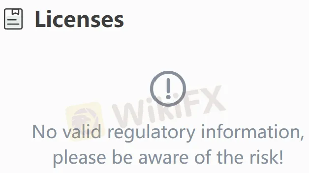 Pas de licence Pas de licence