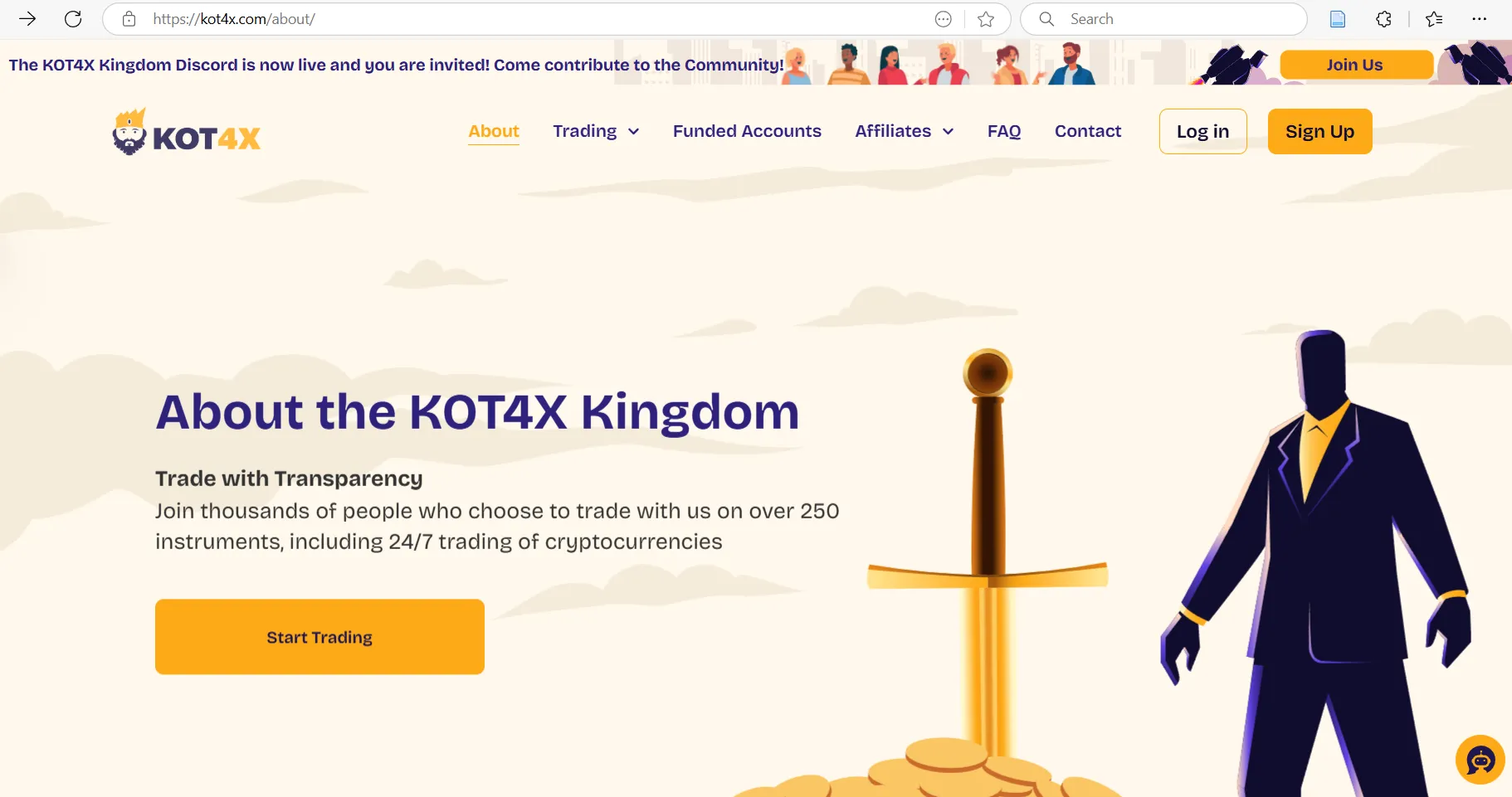 Informations sur KOT4X