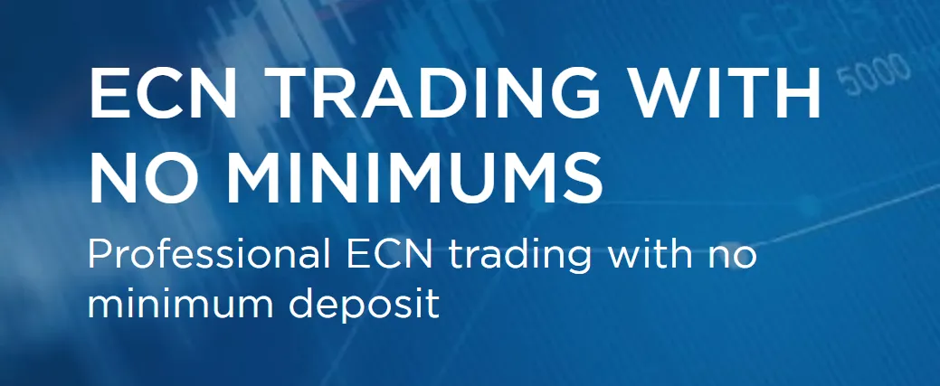 ECN trading with no minimums ECN trading with no minimums