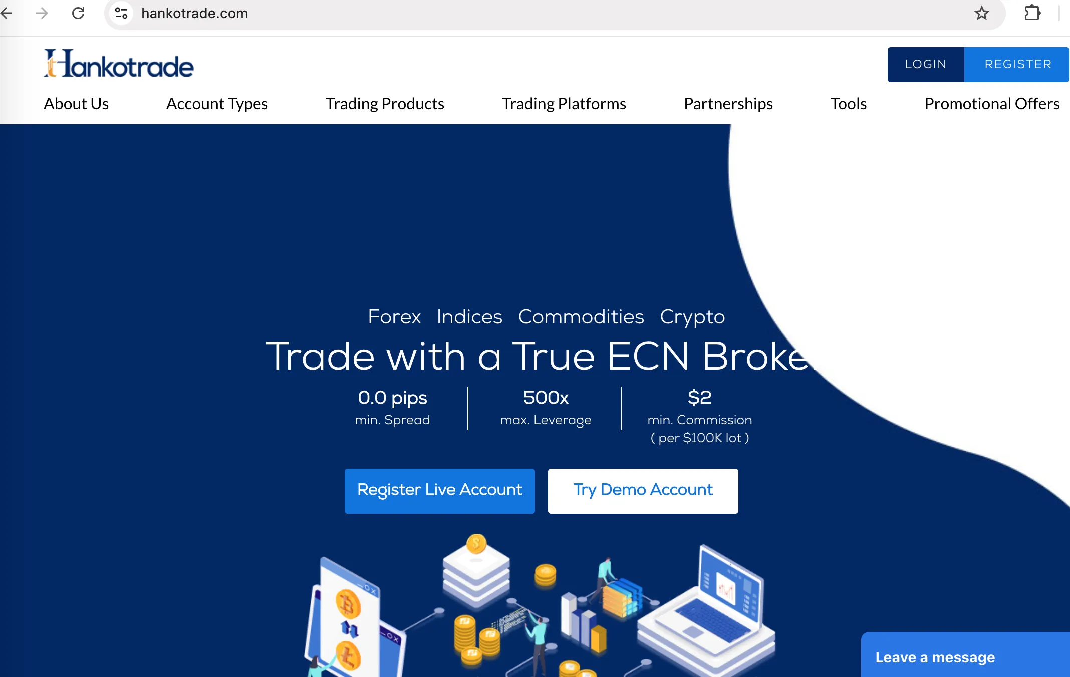 Hankotrade 정보