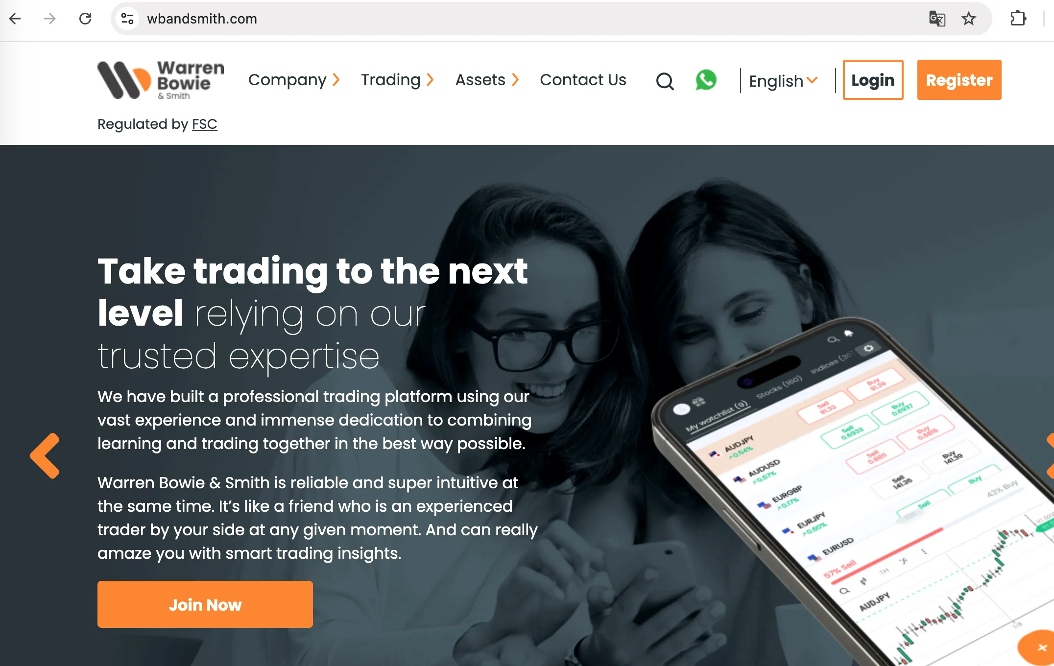 Warren Bowie & Smith Информация Warren Bowie & Smith Информация