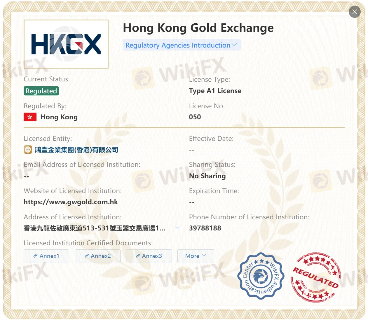 Goodwill Gold Group Limited