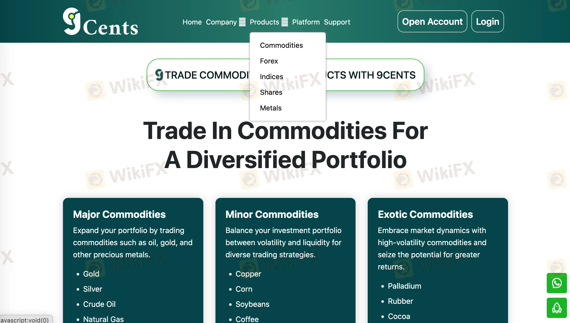 What Can I Trade on 9Cents?