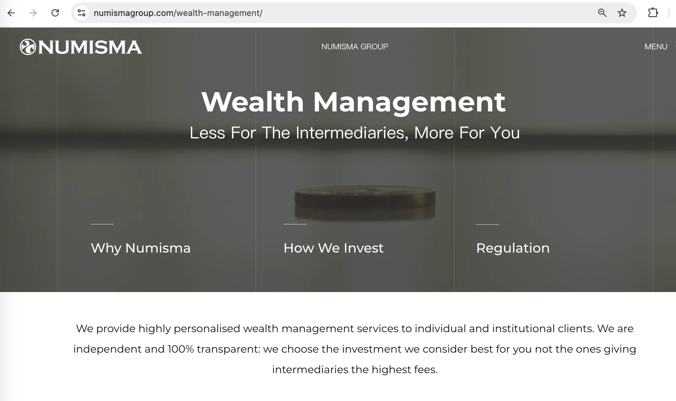 Numisma Information Numisma Information
