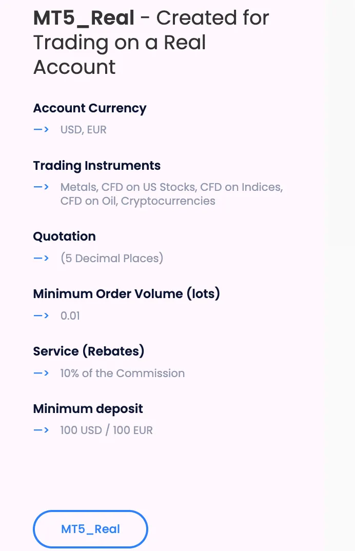 Account Type