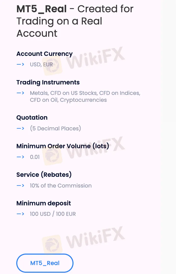 Account Type