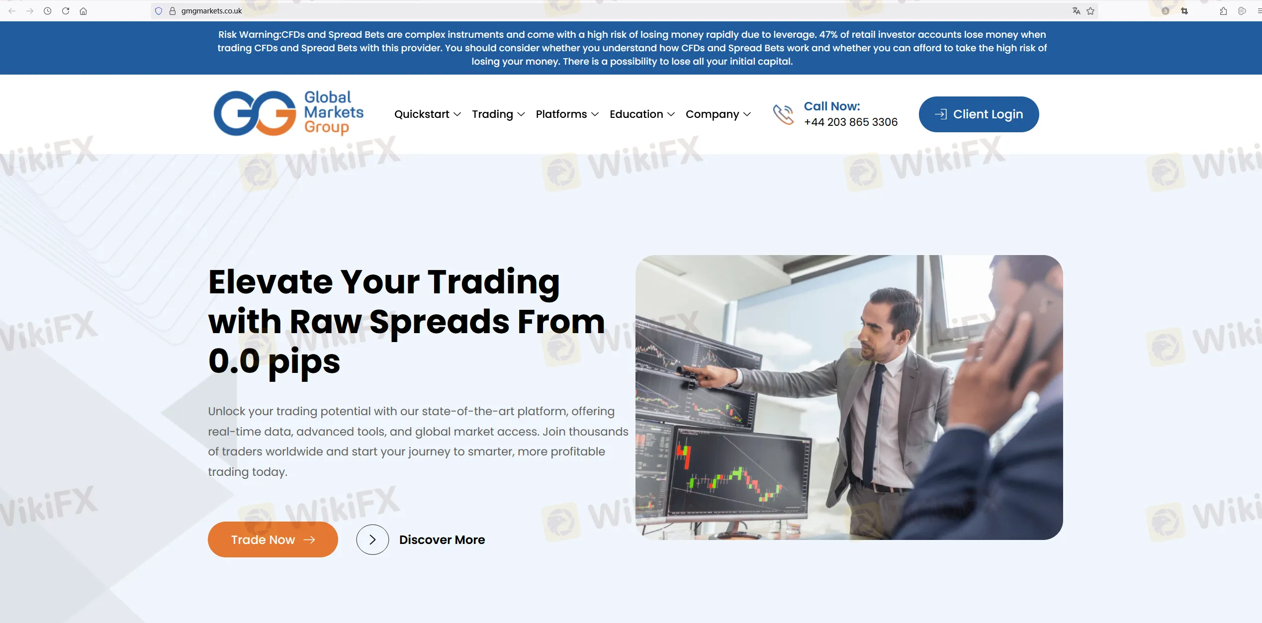 Global Markets Group Information