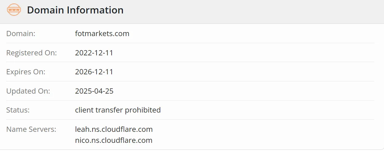 Is FOTMARKETS Safe and Legit? 