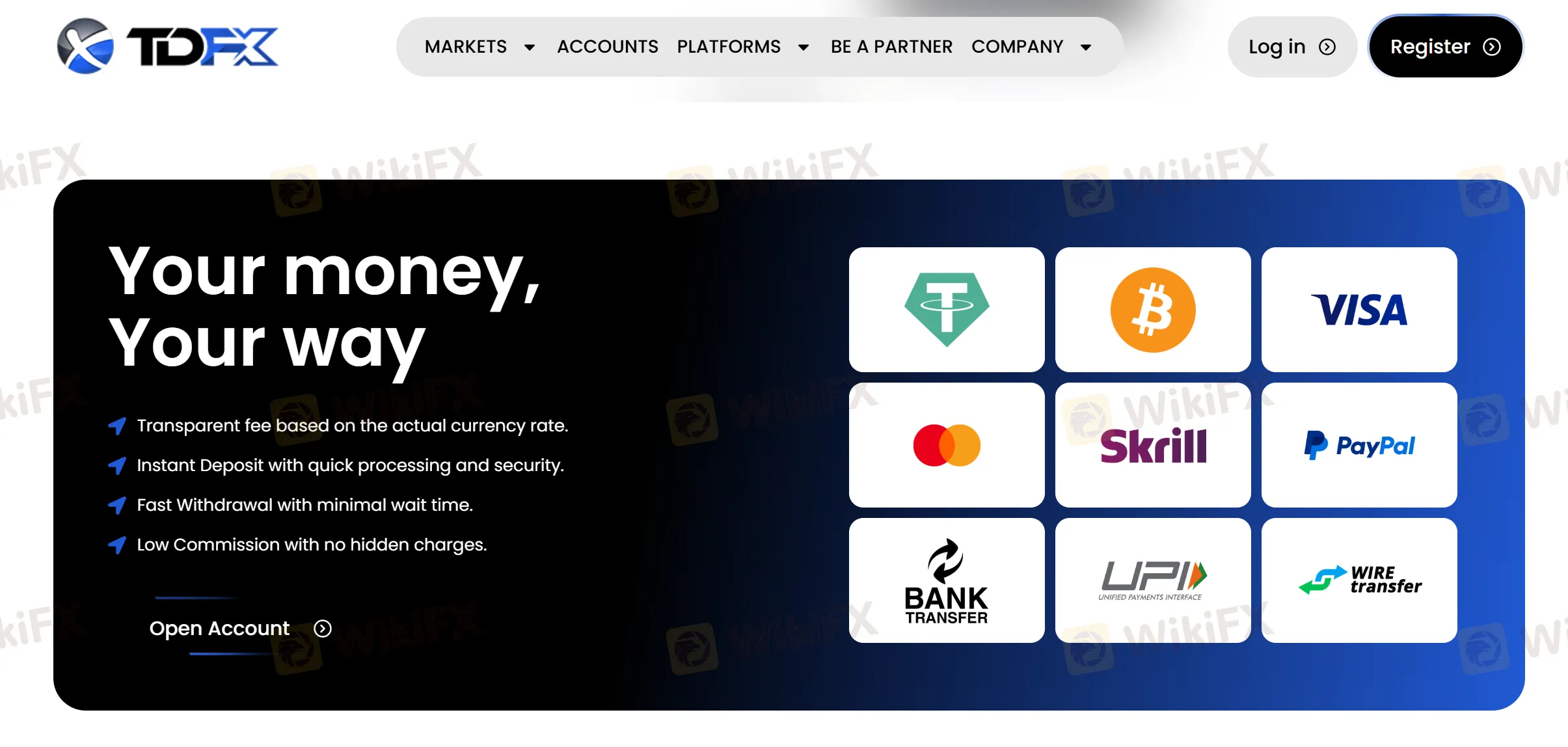 Payment methods