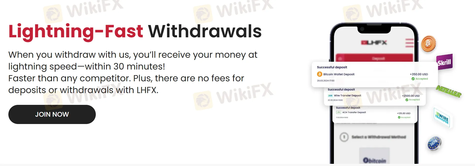 Deposit and Withdrawal