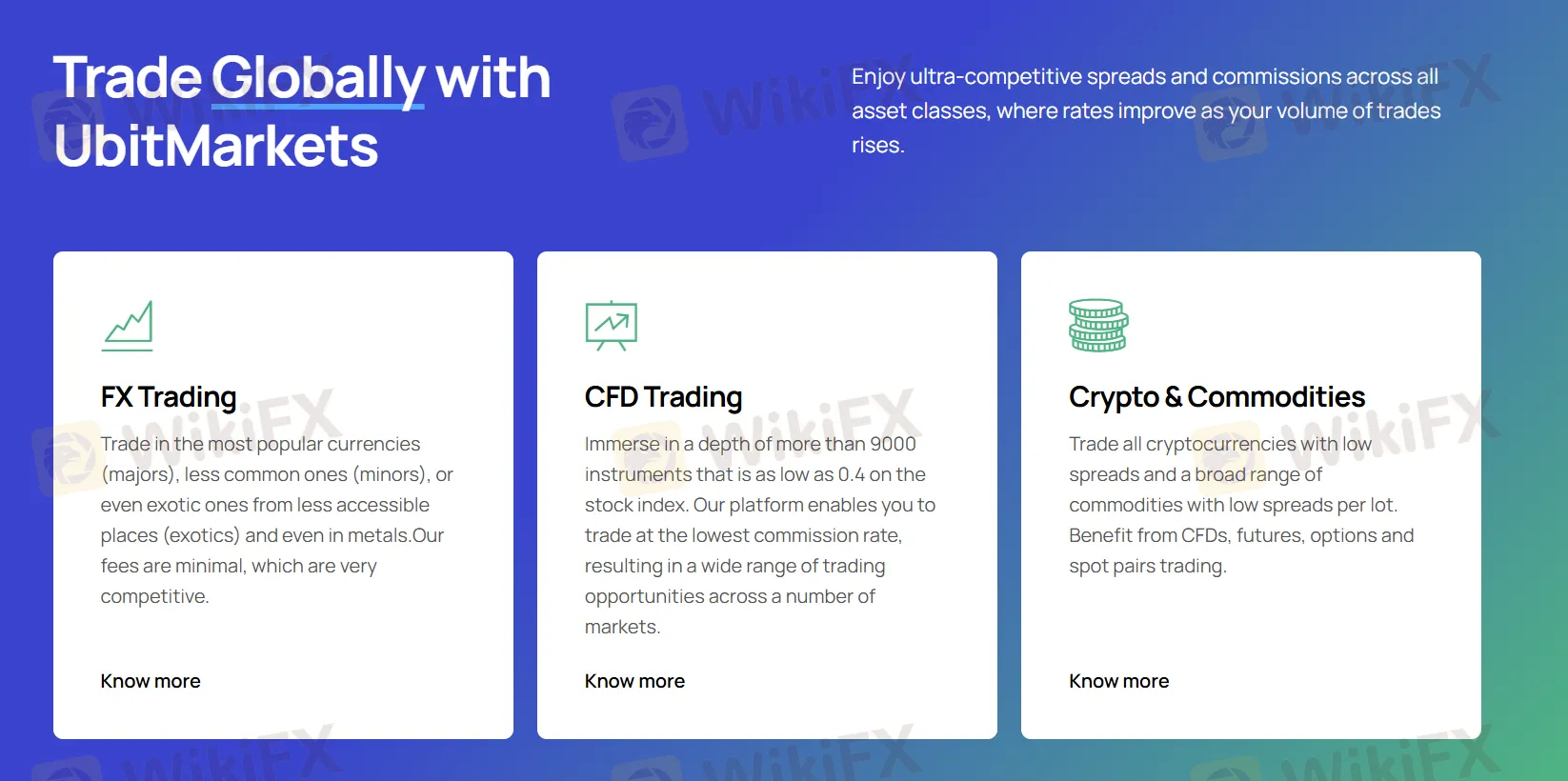 What Can I Trade on UbitMarkets?