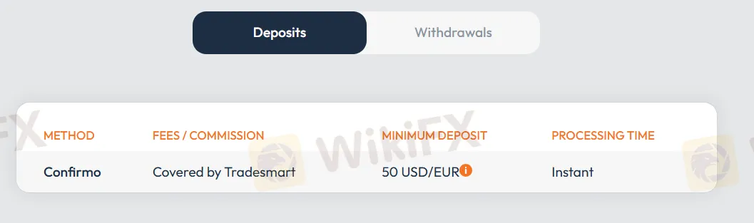 Mga Pagpipilian sa Pagdedeposito