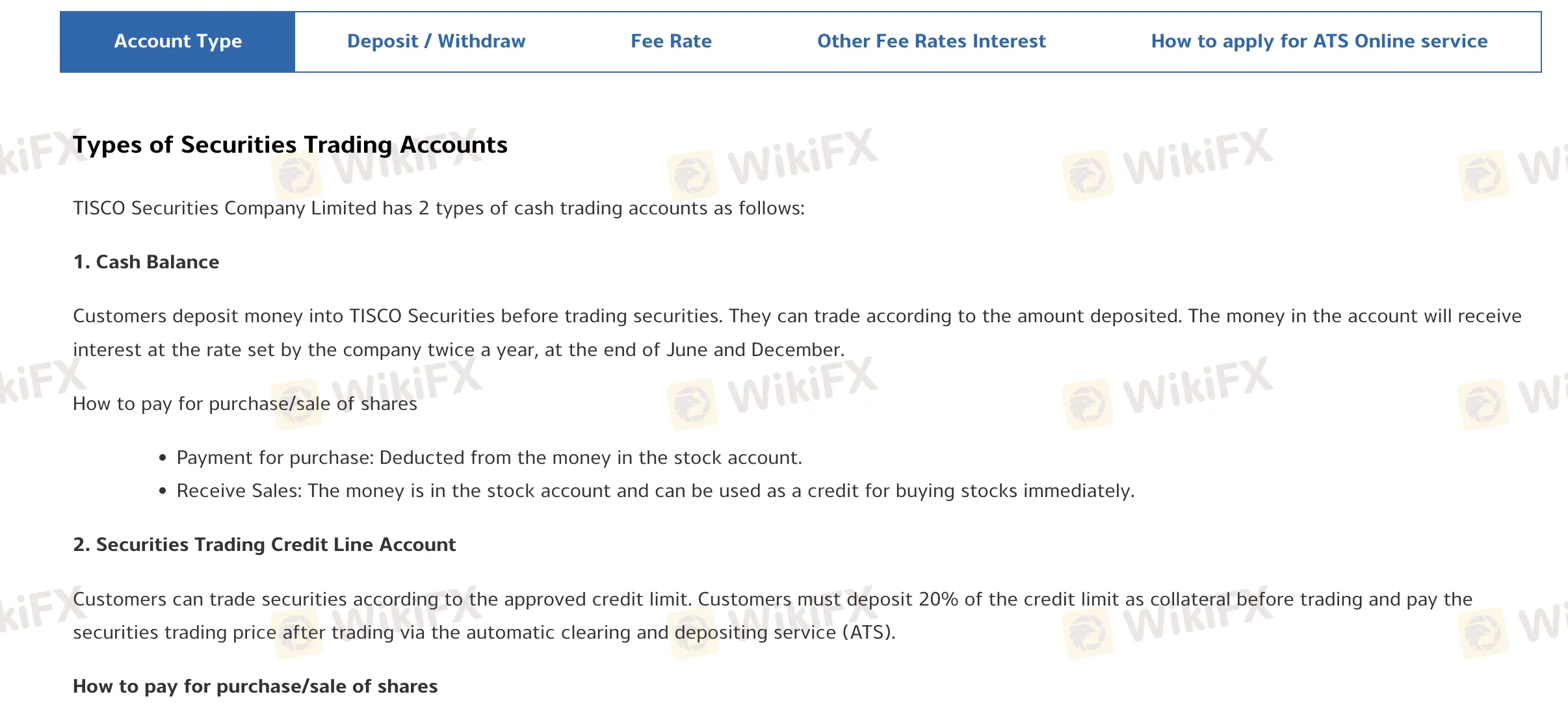 Account Types