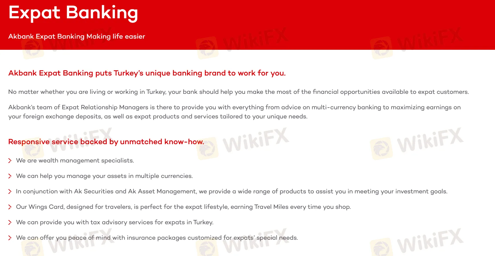 expat banking