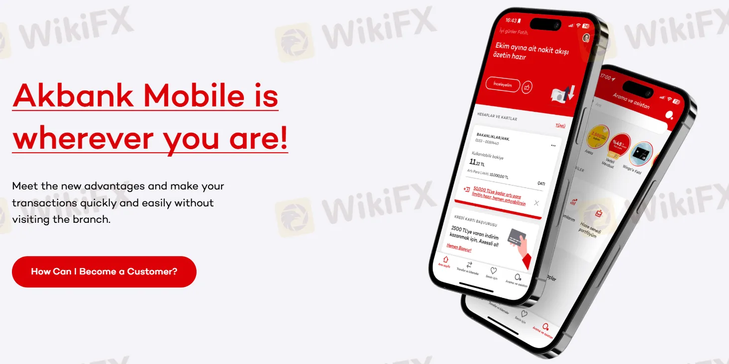 AKBANK platform ng pagpapalitan