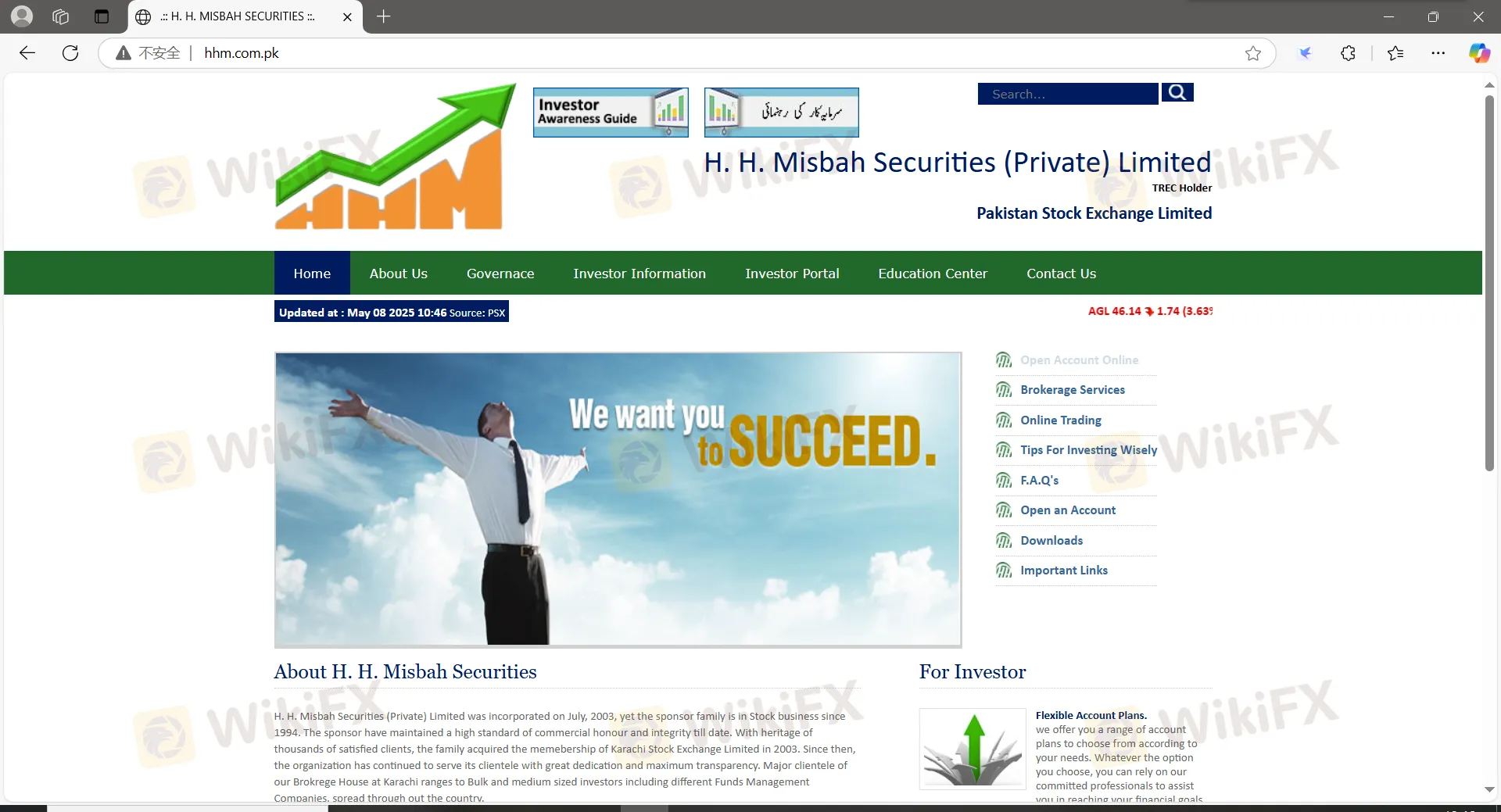 Info H. H. Misbah