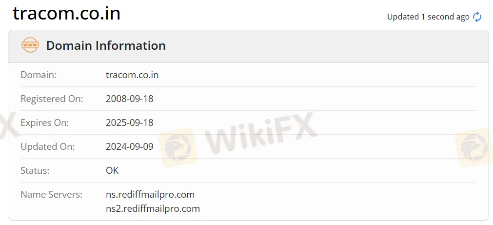 Tracom domain Tracom domain