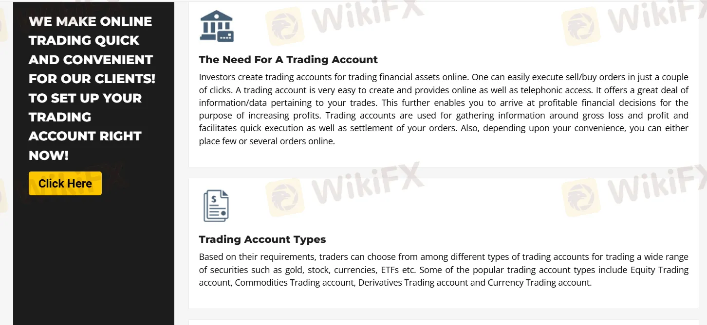 India Advantage account