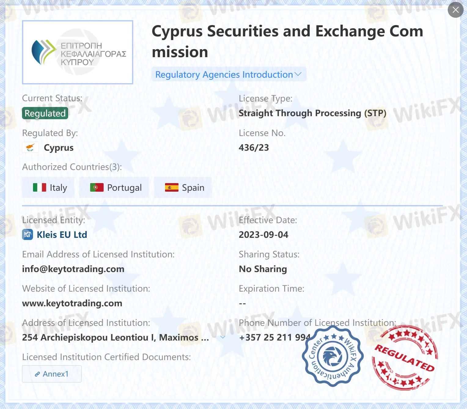 CySEC监管 CySEC监管