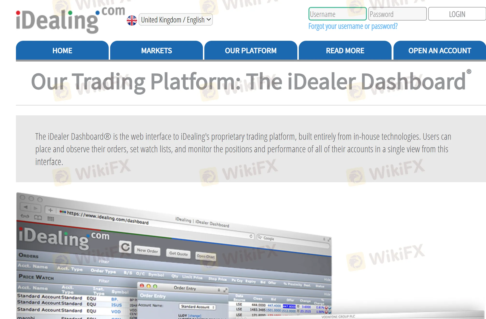 iDealer Dashboard