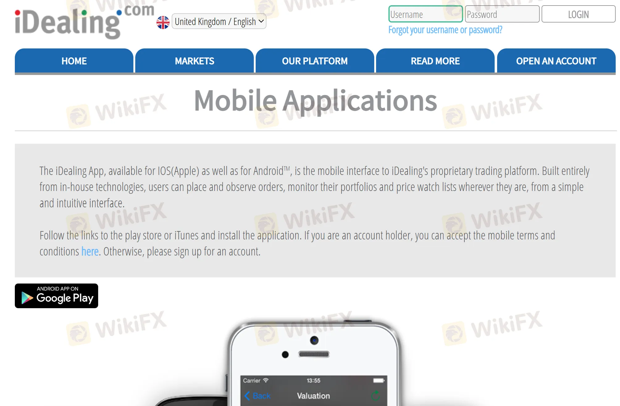iDealing APP