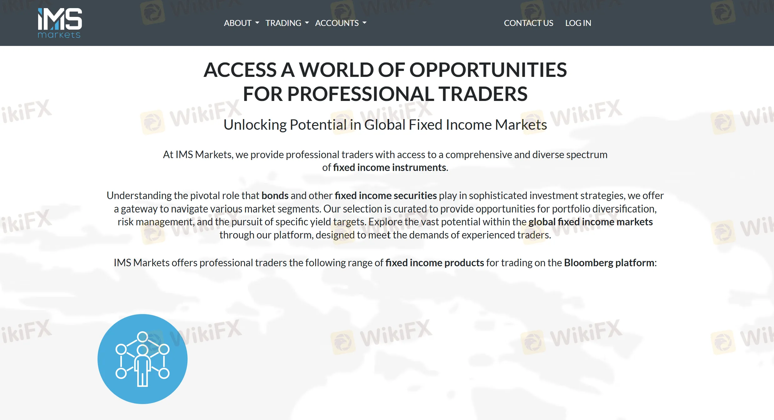 O que posso negociar na IMS Markets?