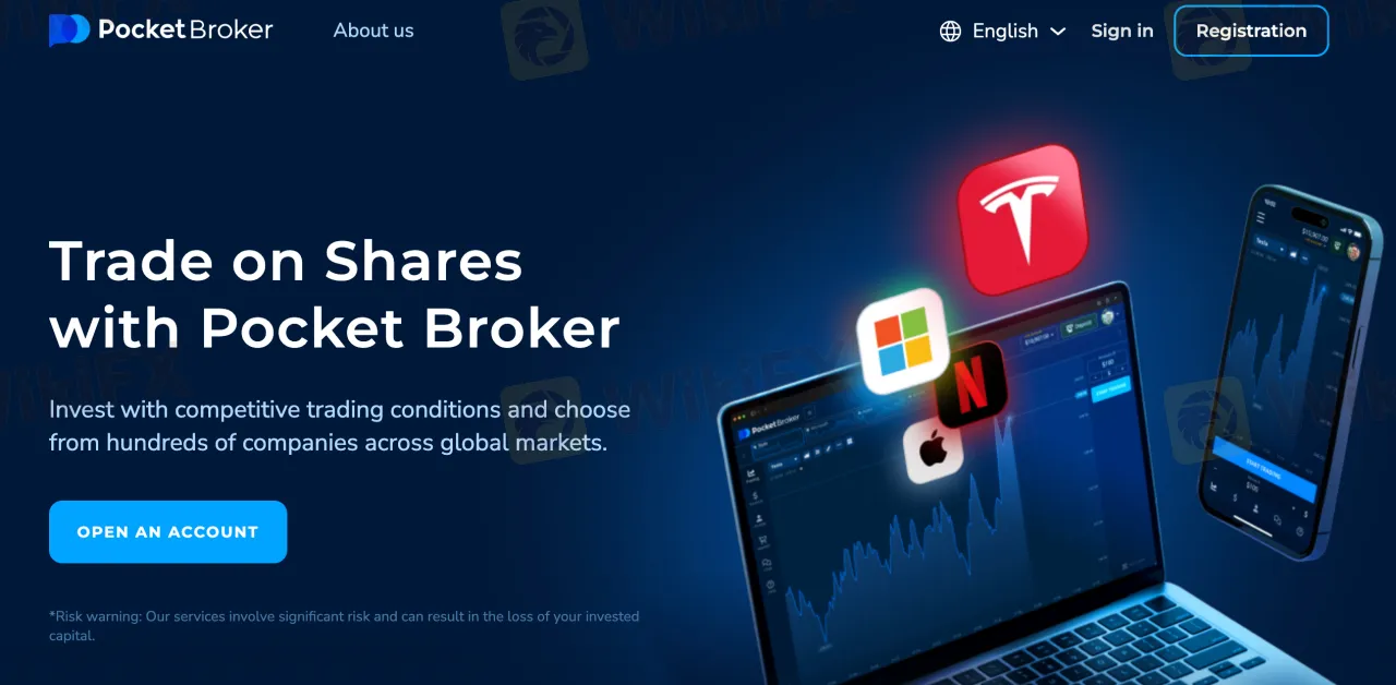 Información de Pocket Broker