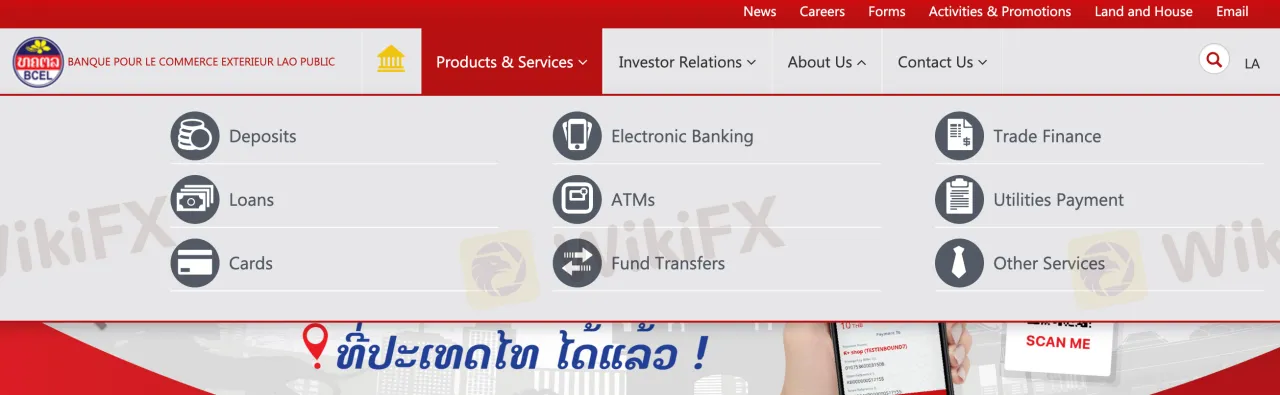 Sản phẩm và Dịch vụ