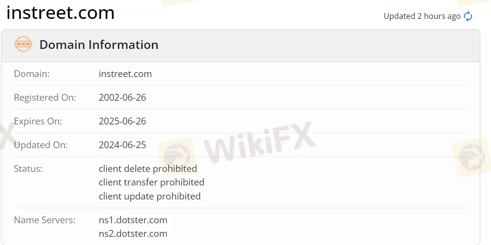 Instreet domain Instreet domain