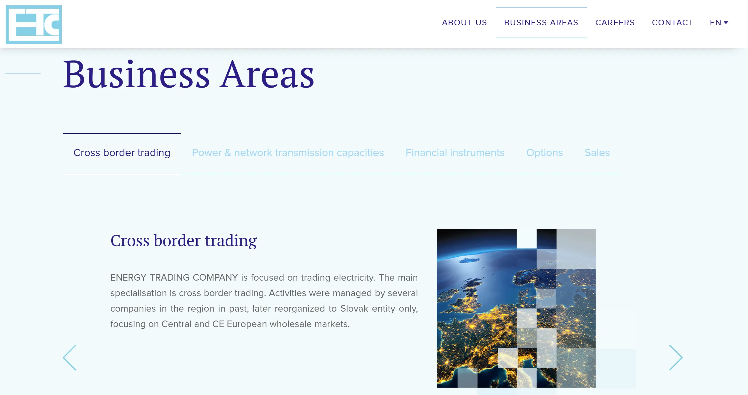 ETC services ETC services