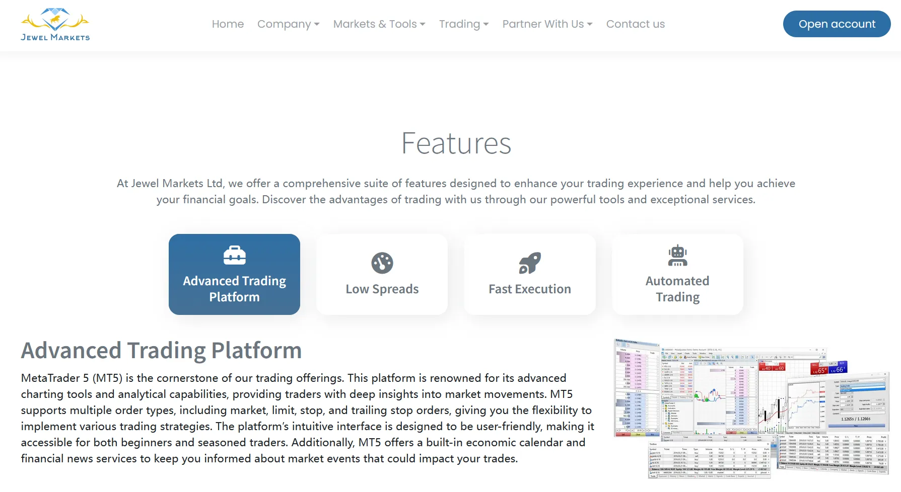 Jewel Markets platform Jewel Markets platform
