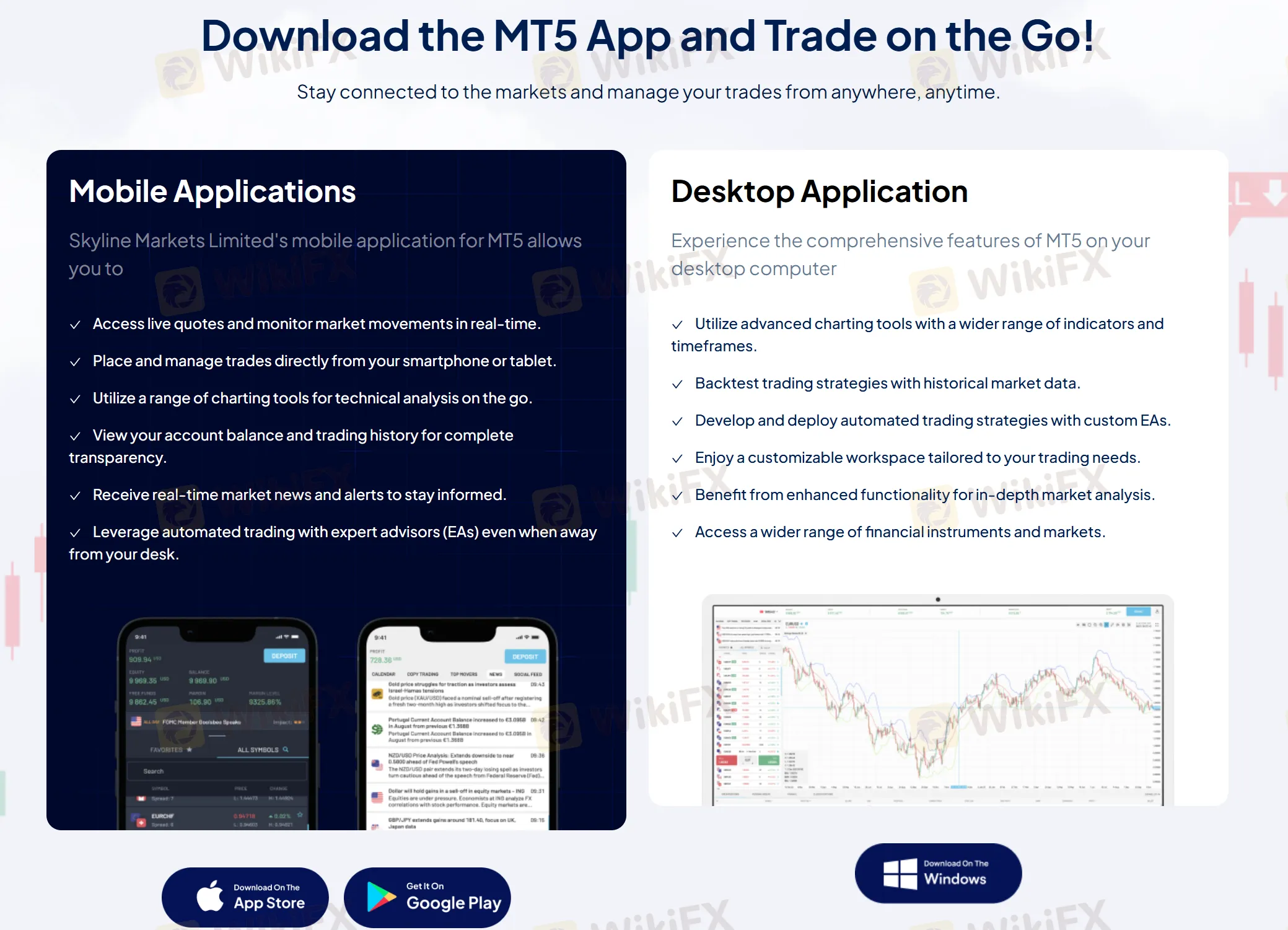 Skyline Trading platform