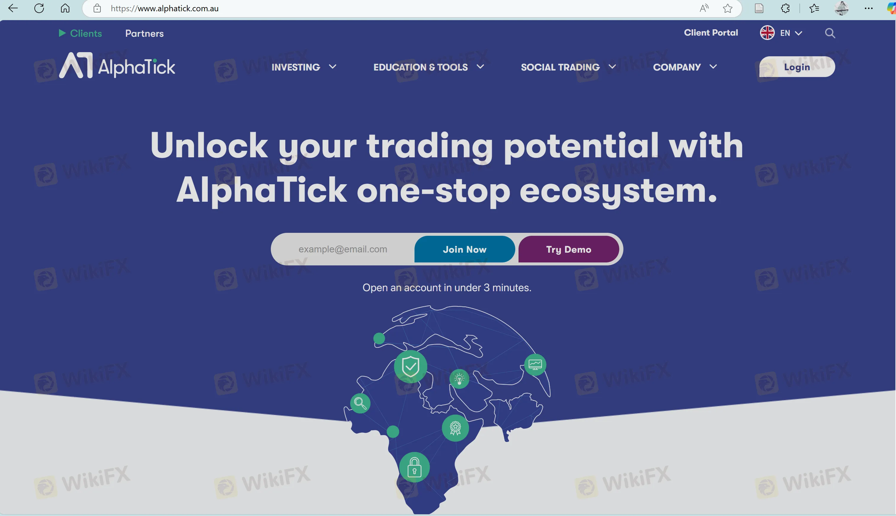 ALPHATICK info