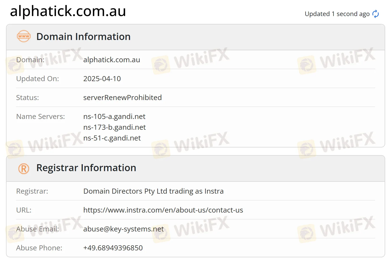ALPHATICK domain