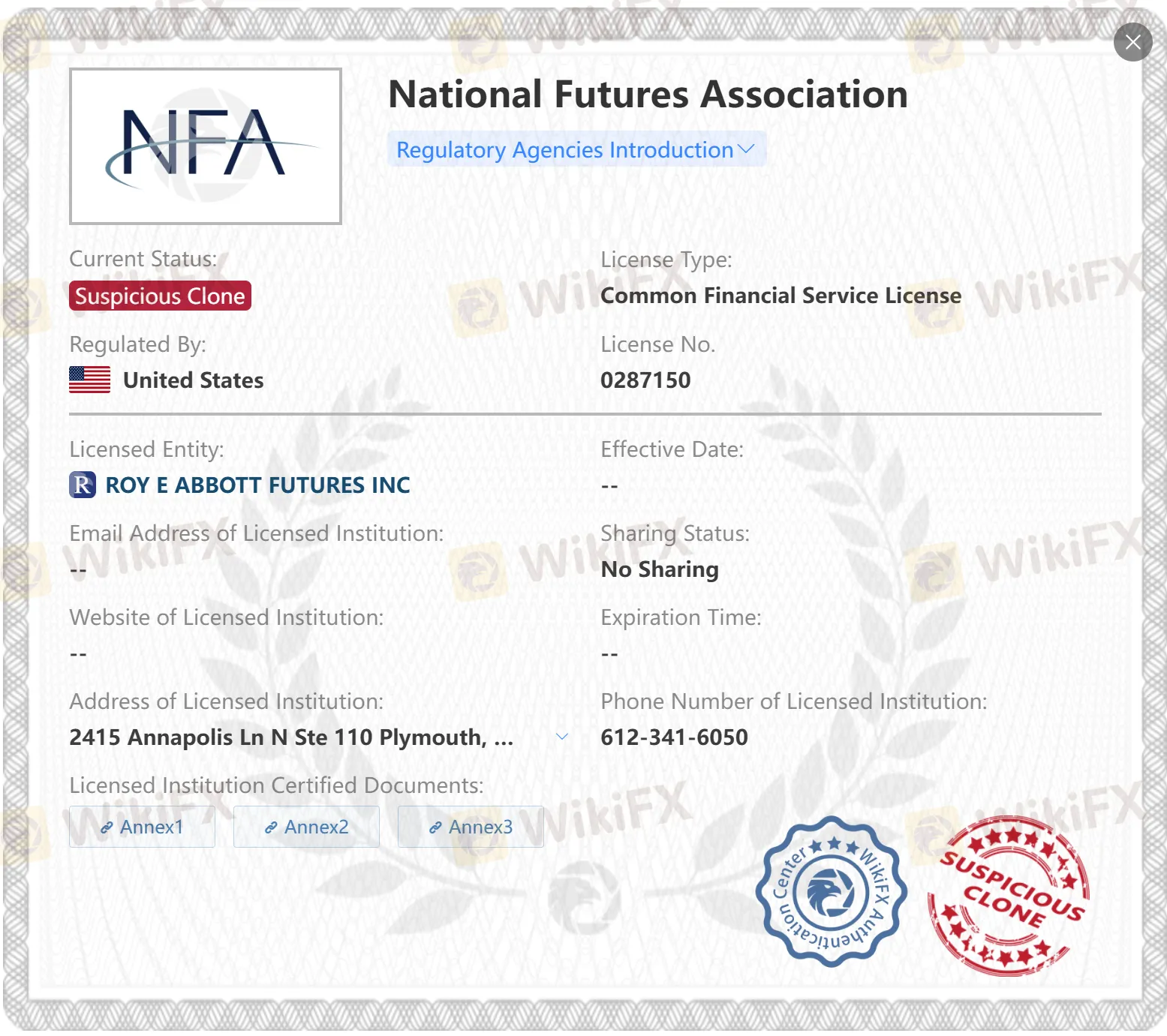 Abbott Futures license