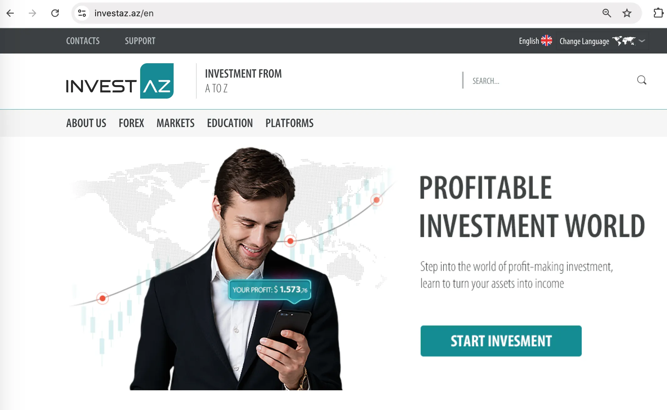 InvestAZ معلومات InvestAZ معلومات