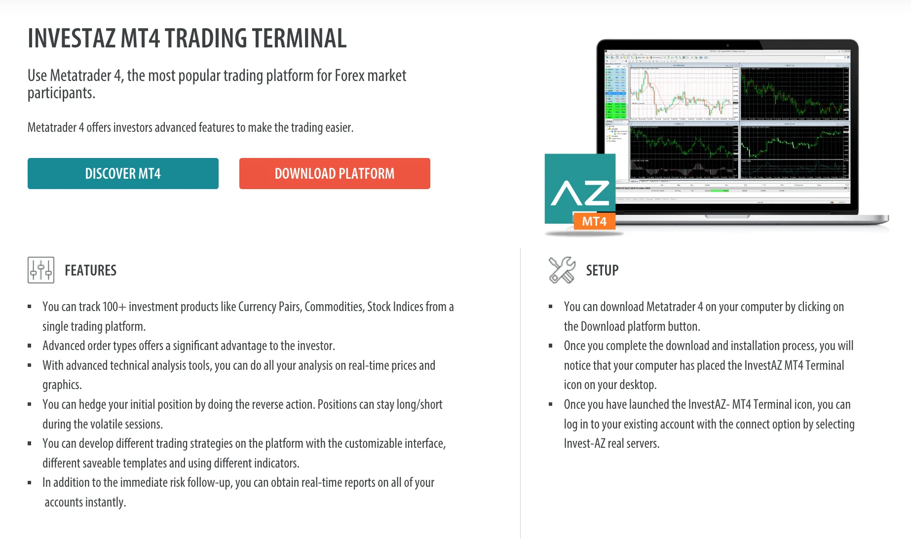 InvestAZ platform 1 InvestAZ platform 1