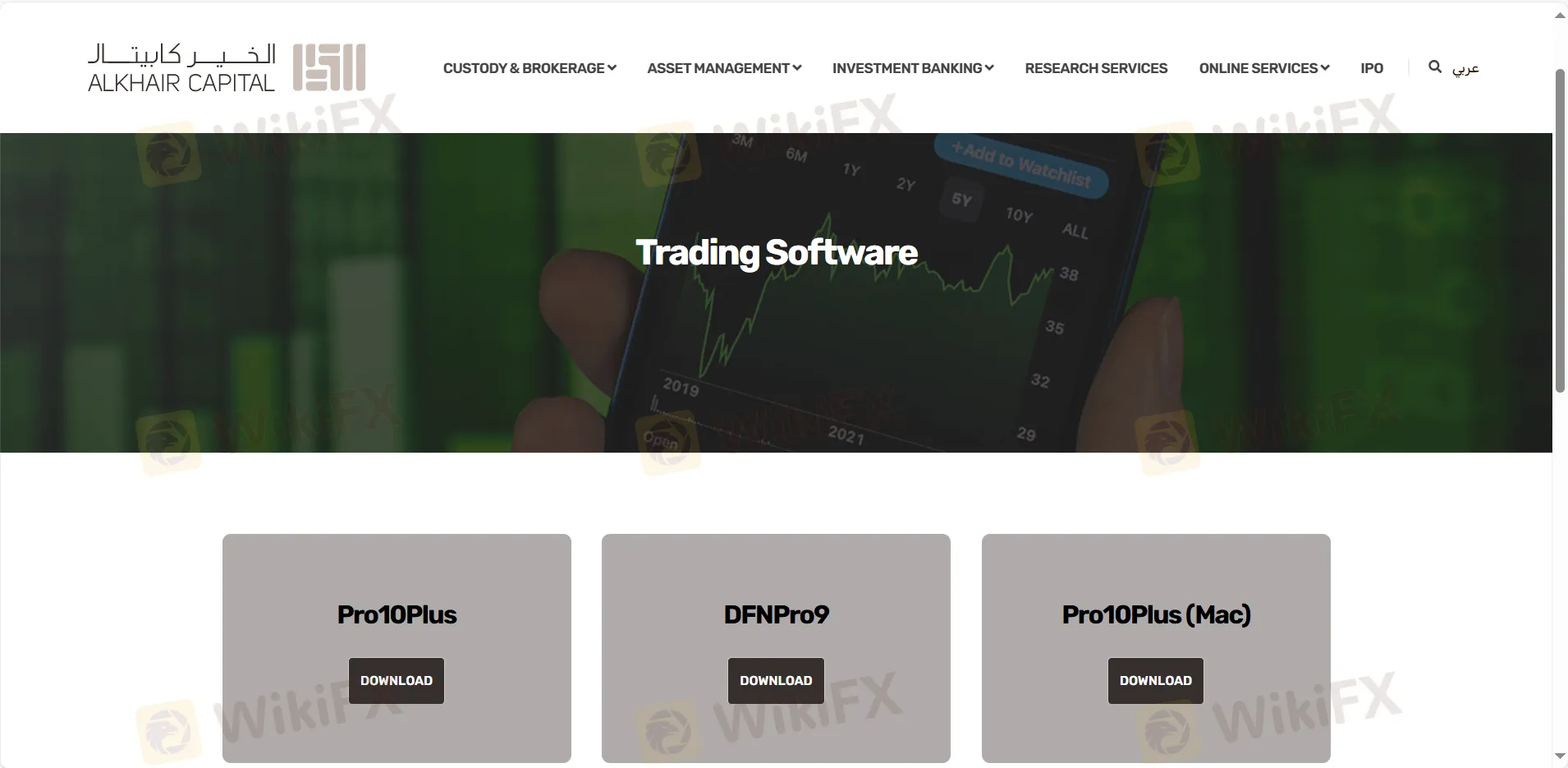 plataforma de ALKHAIR CAPITAL