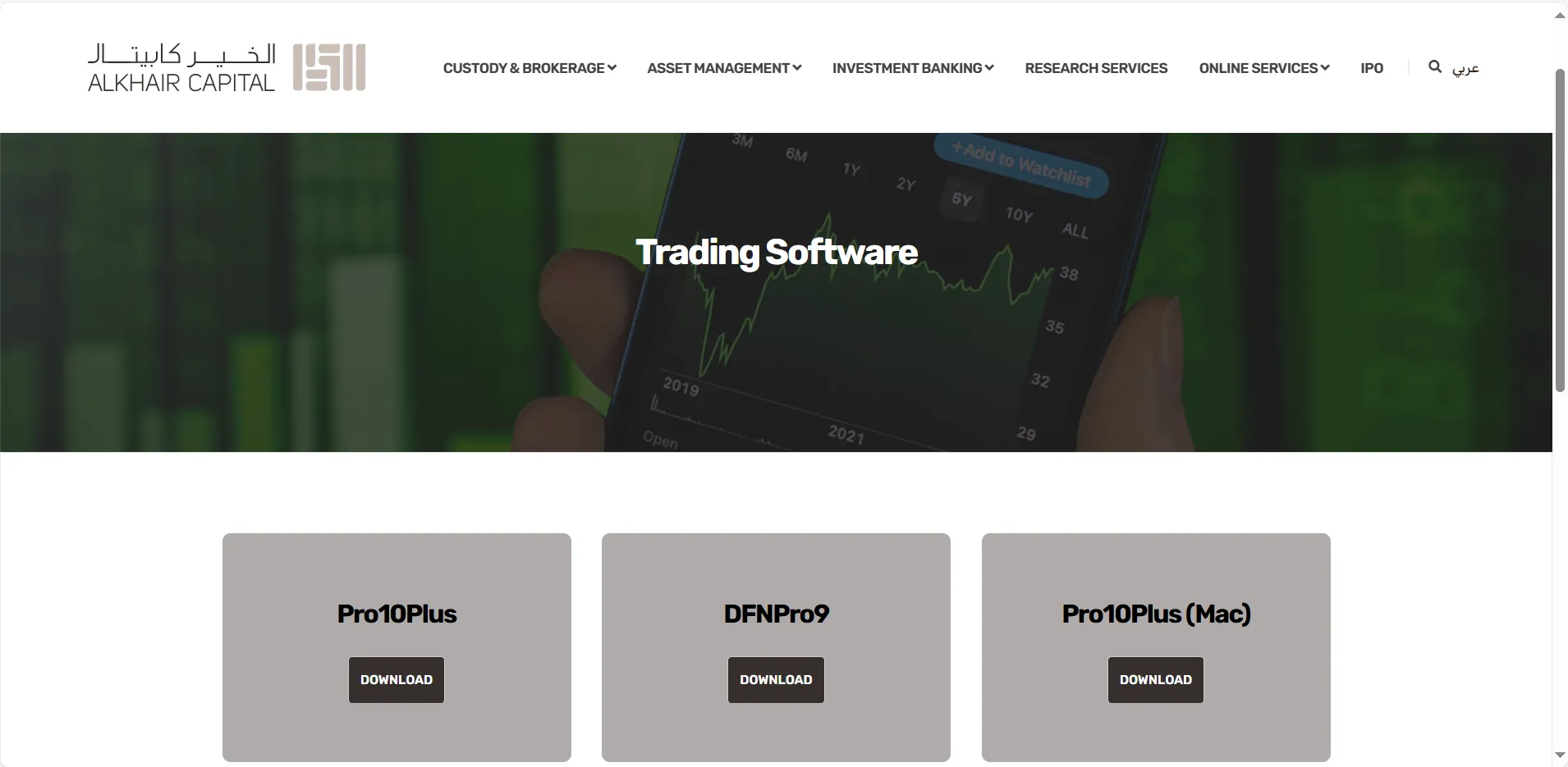 ALKHAIR CAPITAL Plattform ALKHAIR CAPITAL Plattform