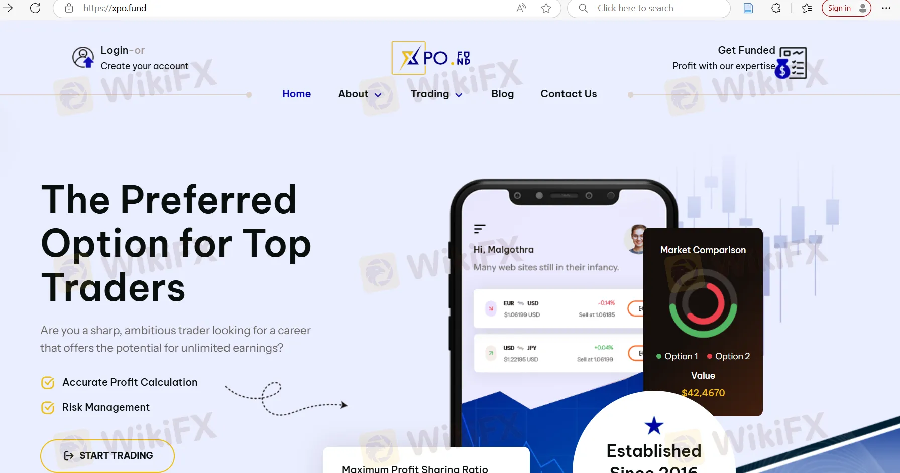 XPO FUND Information