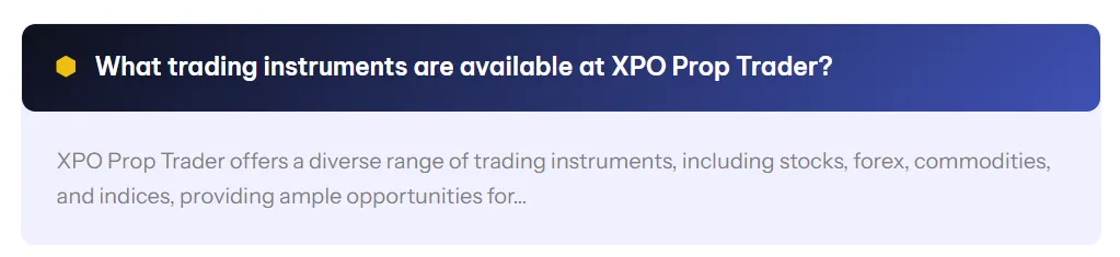 XPO FUND 產品 XPO FUND 產品