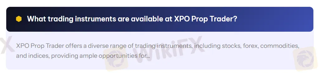 XPO FUND products