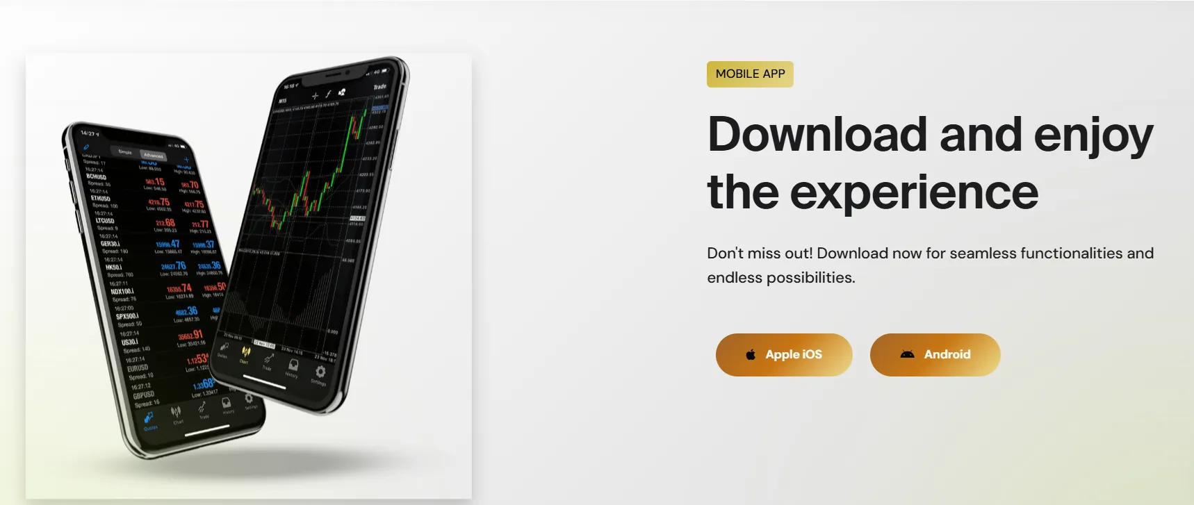 Plateforme de trading