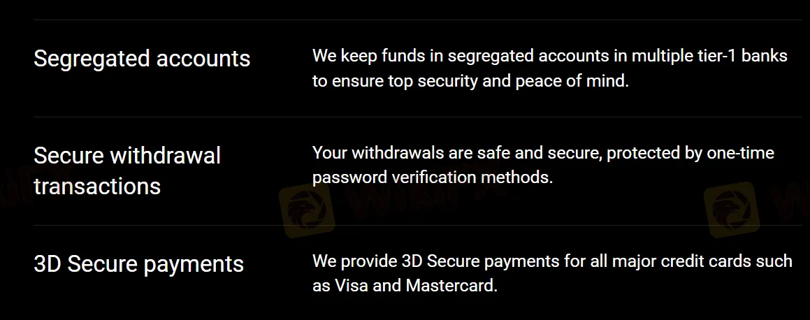 Deposit and Withdrawal