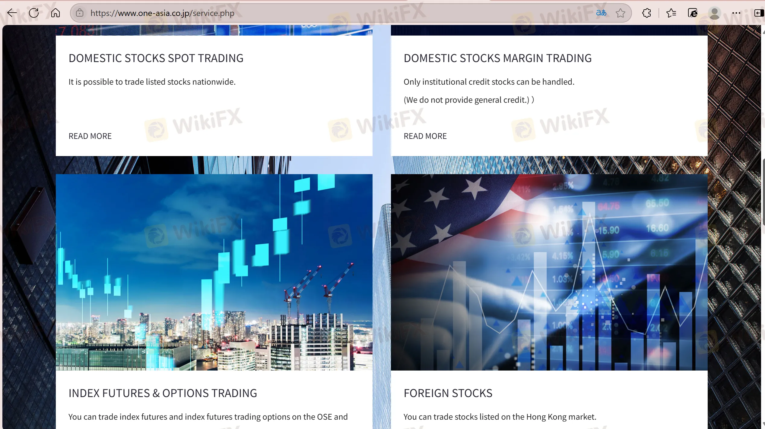 One Asia Securities products