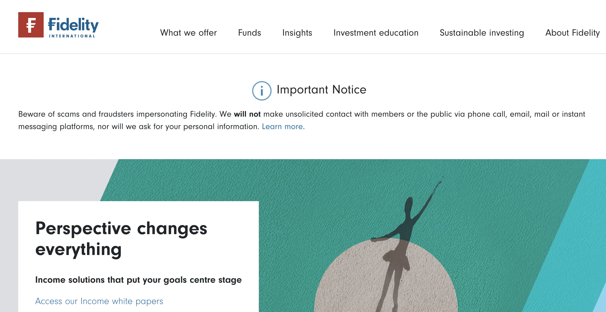 Informations sur Fidelity